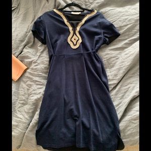 Tory Burch navy cotton dress